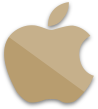 Small Golden apple icon